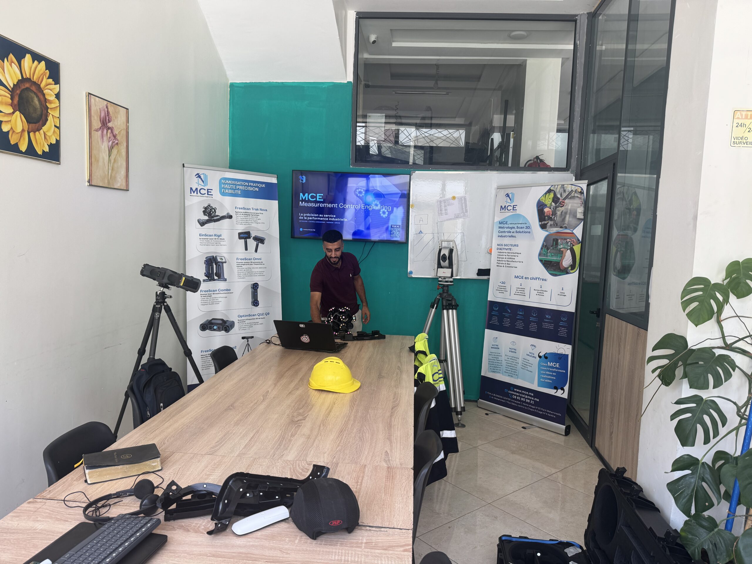 Équipe et solutions de métrologie 3D MCE