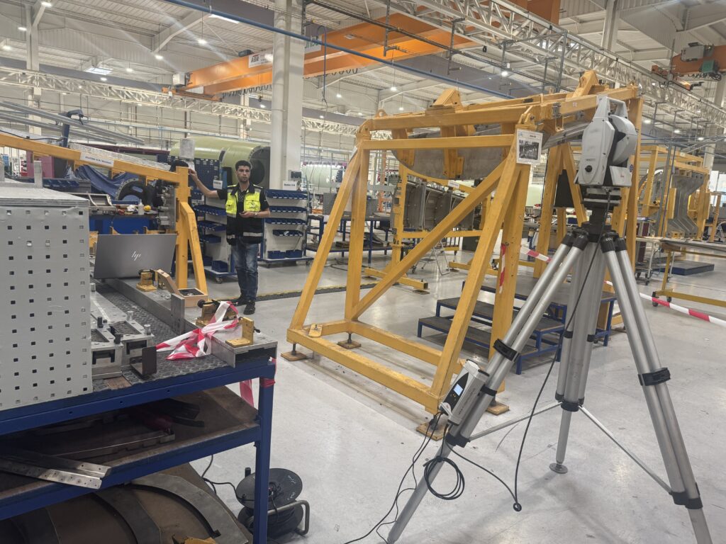 Mesure 3D sur site — Installation & réglage d’outillages MCE