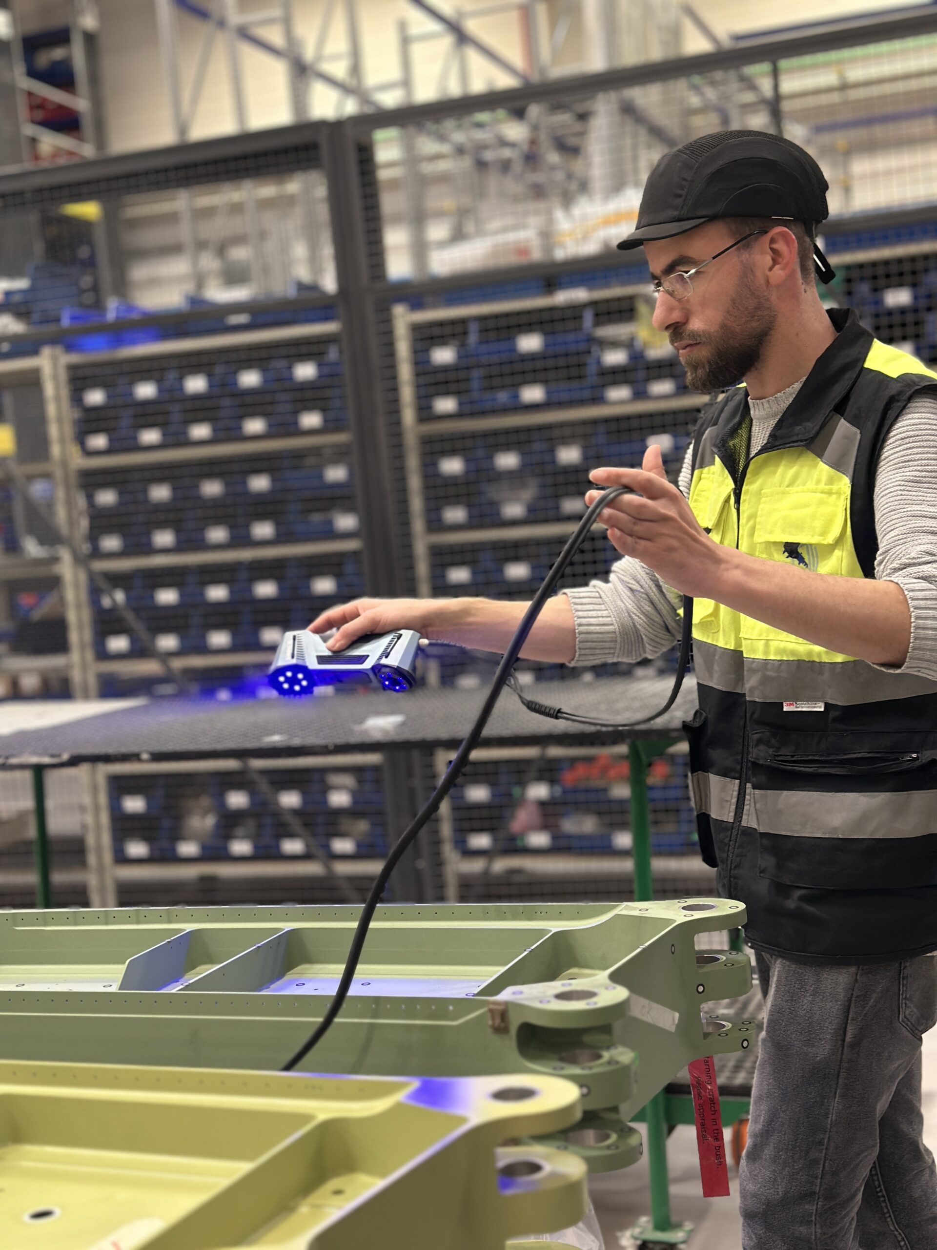 Contrôle dimensionnel par scanner 3D réalisé par MCE