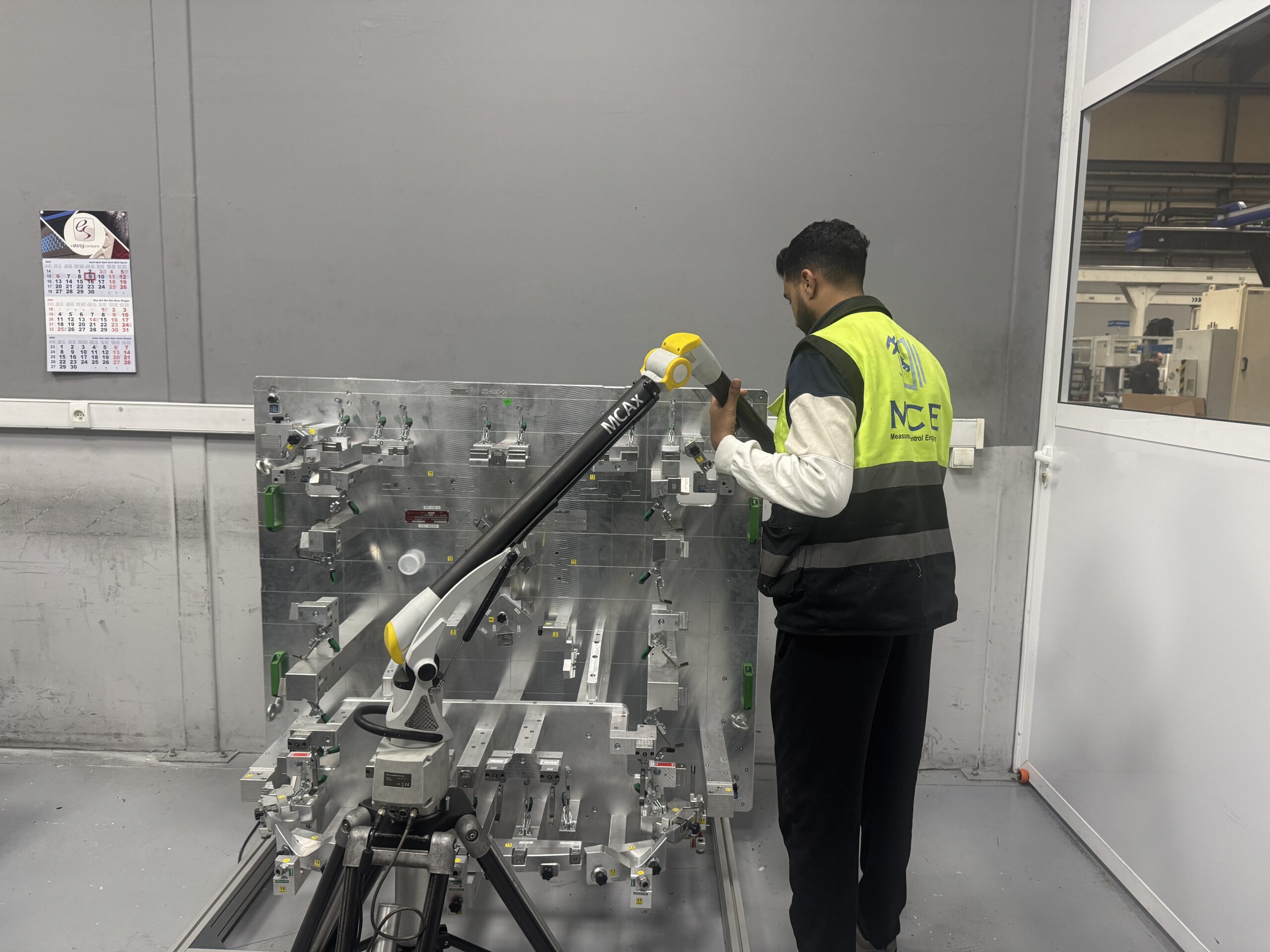 Inspection dimensionnelle industrielle réalisée par MCE