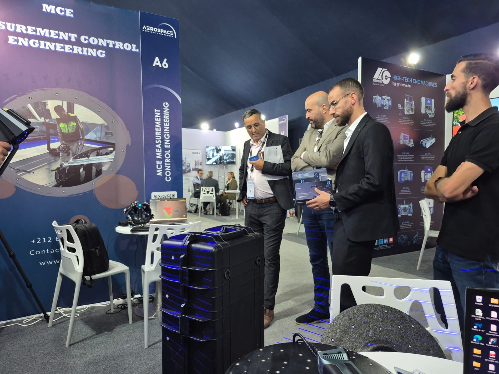 MCE aux Aerospace Meetings Casablanca 2025 — photo 1