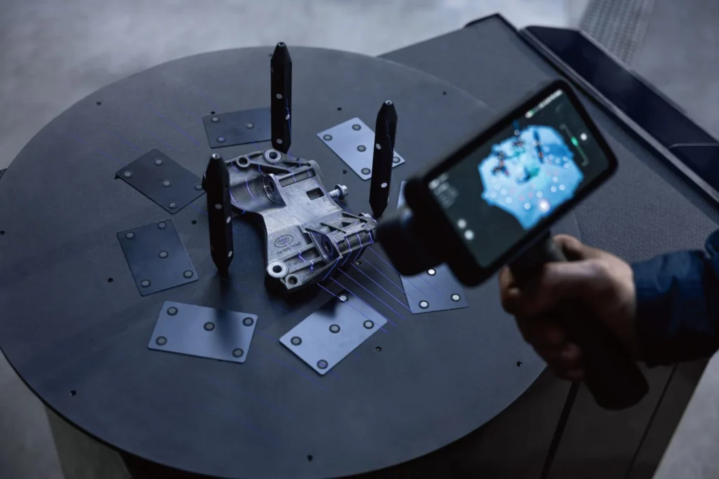 Résultat de numérisation 3D avec EinScan Rigil Series