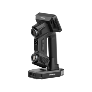 Scanner 3D autonome SHINING 3D FreeScan Omni avec écran tactile, sur fond transparent