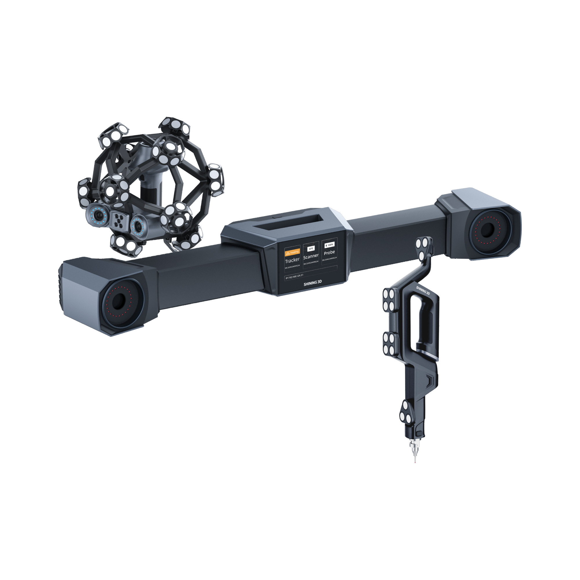 FreeScan Trak ProW+ — scanner 3D disponible au Maroc