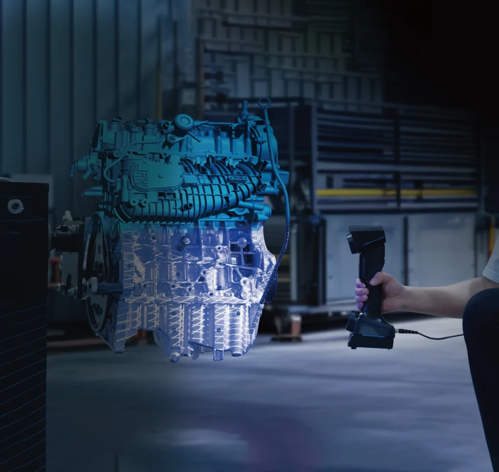 Résultat de numérisation 3D avec FreeScan UE Pro2